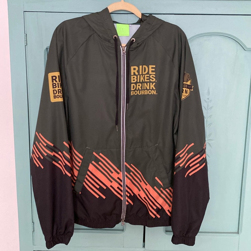 Primal Jacket. Bourbon Burn Official Jacket. Large. 
Ride Bikes. Drink Bourbon.